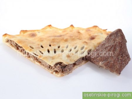 Калорийность осетинского пирога с фаршем