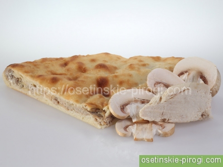 Калорийность пирог с говядиной и грибами
