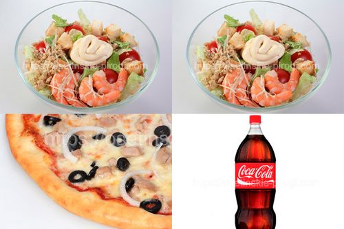 Набор "На двоих 2" дешевле на 15% :
1. Салат Цезарь с креветками 2 шт.
2. Пицца Рыбная с тунцом 1 шт.
3. Кола 1 шт.
Доставка +7(495)724-72-92 Набор "На двоих 2" дешевле на 15%